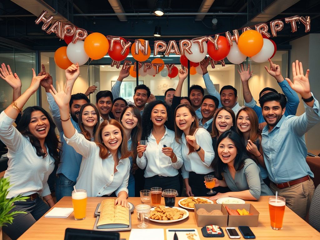 Party In Office corporate-office-party-celebration – End Workplace Abuse